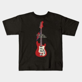 Rebel Rebel Electric Guitar Kids T-Shirt